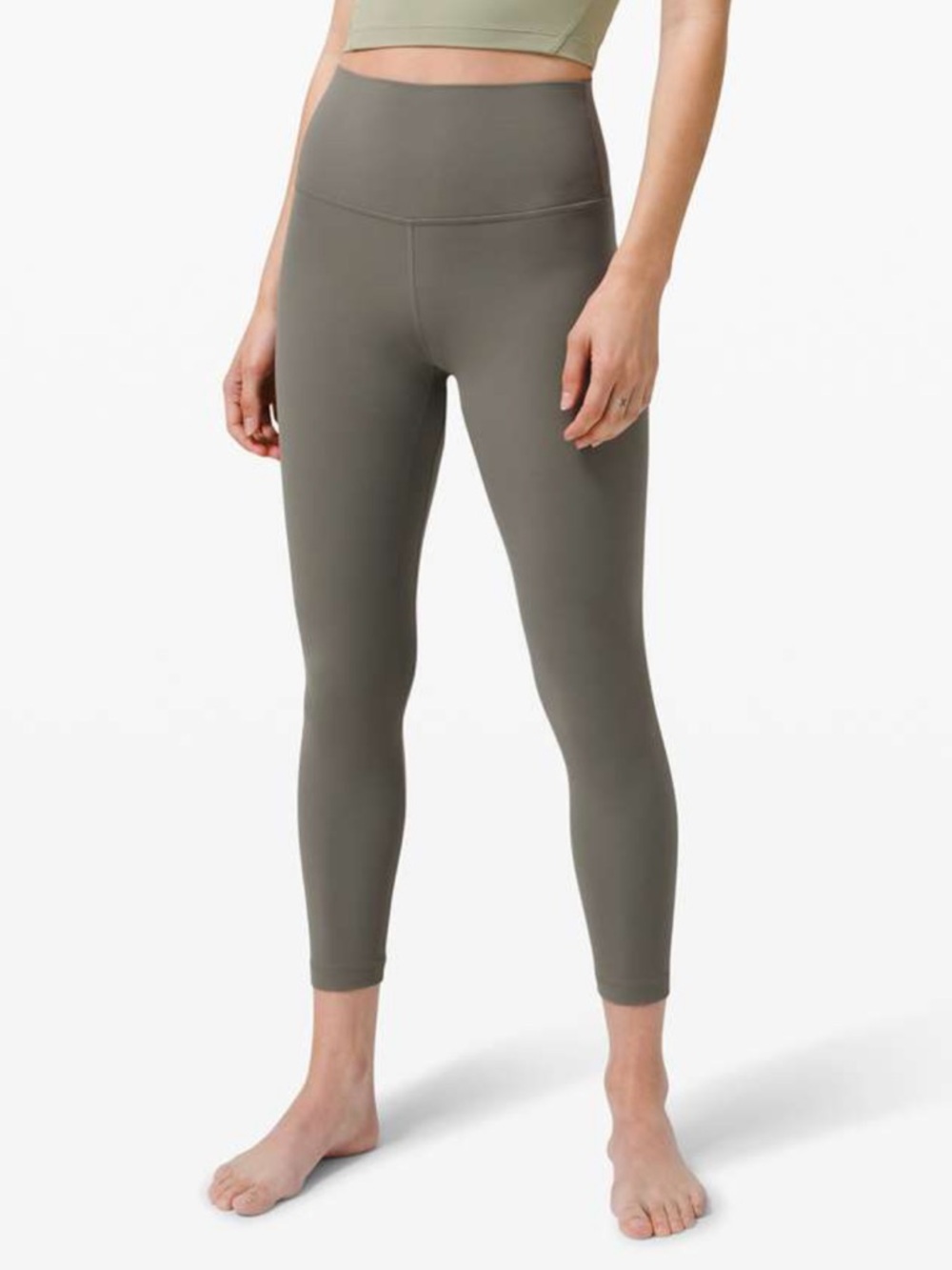Lululemon 25” align pant grey sage